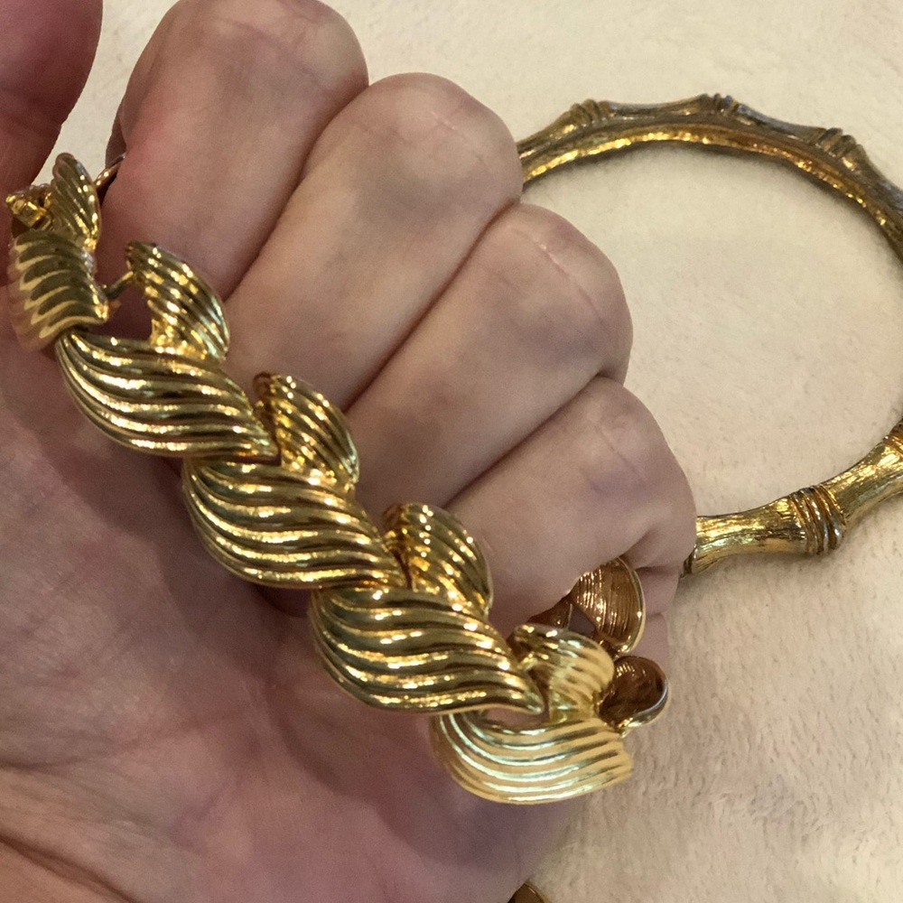 Gold vintage jewelry lot - Picture 3 of 9